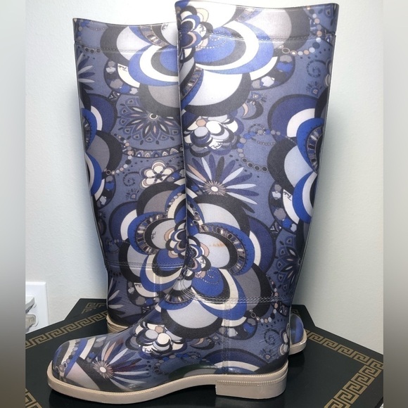 Emilio Pucci Shoes - Emilio Pucci Rain Boots Size 37 (7)
